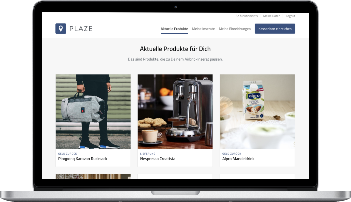Kostenfreie Produkte für Airbnb Gastgeber und Gäste